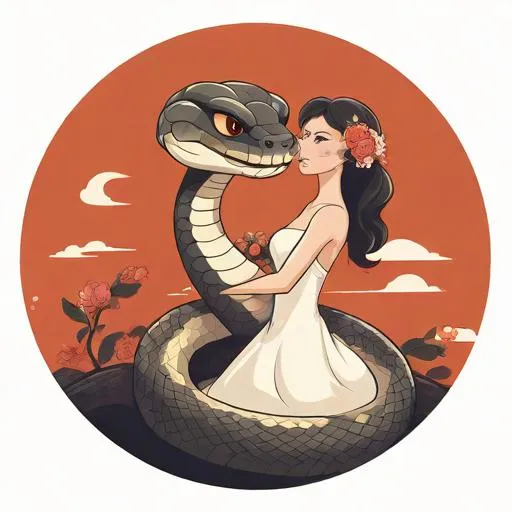 属蛇的最佳婚配对象和相克关系图，属蛇最忌讳的婚配属相  第4张