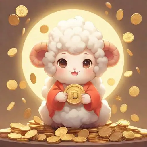 属羊风水上最好的微信头像 招财，属羊用什么头像最旺财图片  第3张