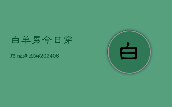 白羊男今日穿搭运势图解(6月22日)  第1张